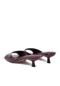 DeeZee Klapki CEO-TS6253-01 Bordowy. Kolor: czerwony. Materiał: materiał #5