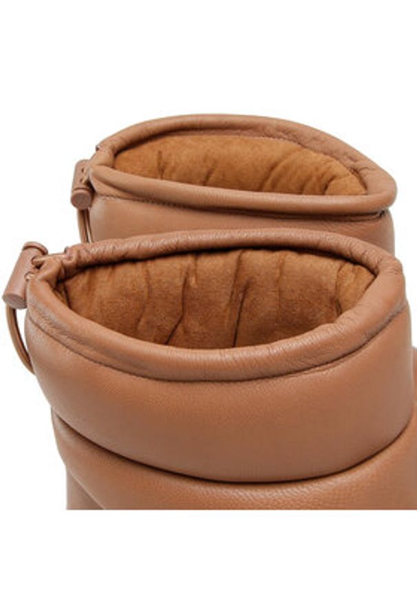 Lasocki Botki EST-DARIA-05 Brązowy. Kolor: brązowy. Materiał: skóra