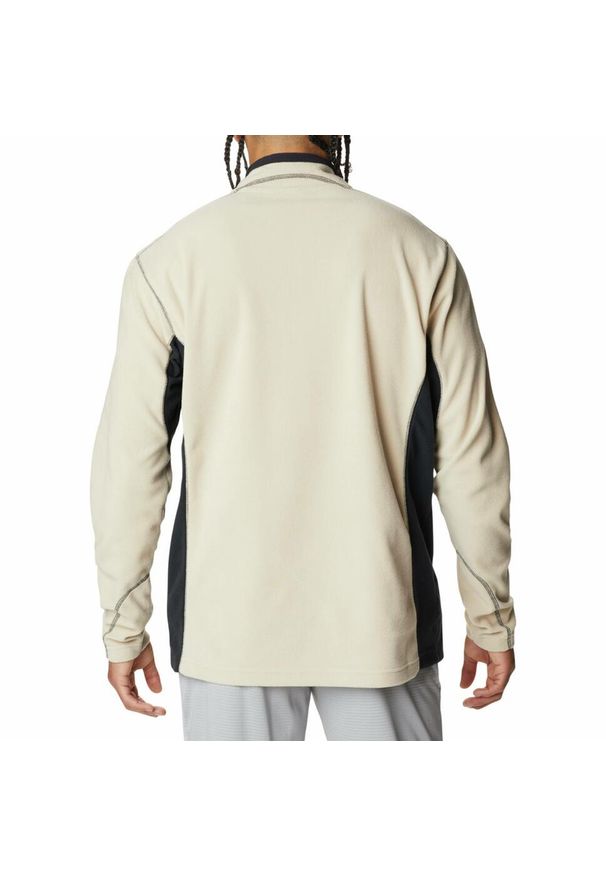 columbia - Bluza polarowa męska Columbia Klamath Range II Half Zip. Kolor: beżowy. Materiał: polar. Sport: turystyka piesza