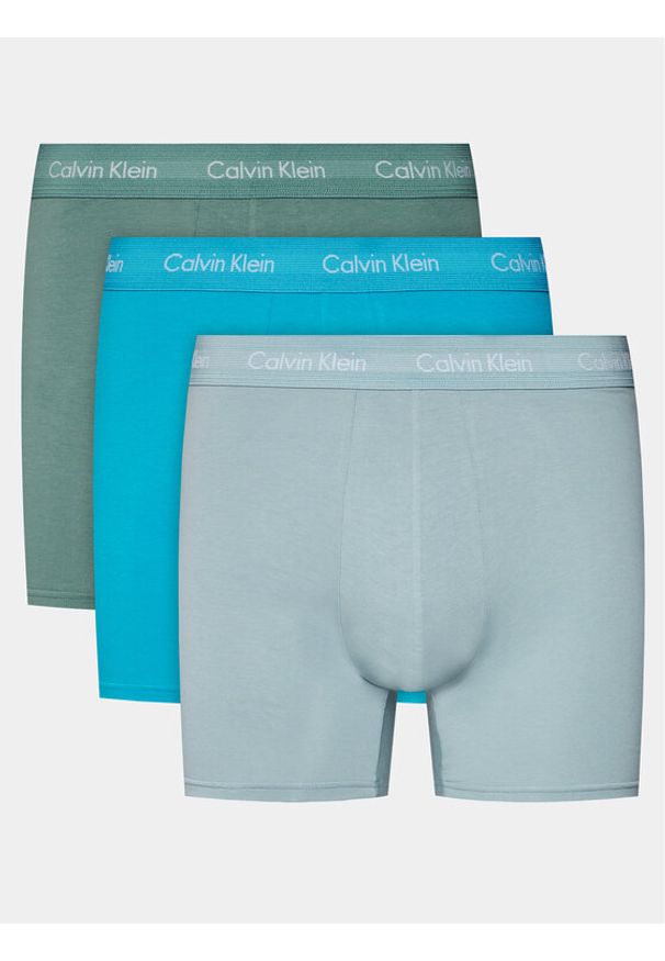 Calvin Klein Underwear Komplet 3 par bokserek 000NB1770A Kolorowy. Materiał: bawełna. Wzór: kolorowy