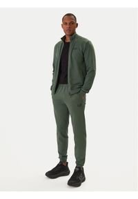 EA7 Emporio Armani Dres 8NPV60 PJVRZ Zielony Regular Fit. Kolor: zielony. Materiał: bawełna #1