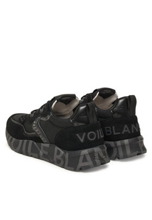 Voile Blanche Sneakersy Club01. 2017465-15 Czarny. Kolor: czarny. Materiał: zamsz, skóra