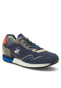 Beverly Hills Polo Club Sneakersy SPORTMAX-01 Granatowy. Kolor: niebieski. Materiał: materiał