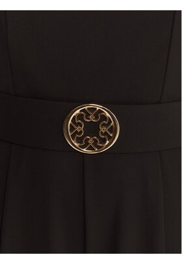 Rinascimento Kombinezon CFC0125317003 Czarny Regular Fit. Kolor: czarny. Materiał: syntetyk