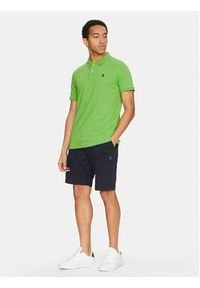 U.S. Polo Assn. Polo MUP3637 Zielony Regular Fit. Typ kołnierza: polo. Kolor: zielony. Materiał: bawełna