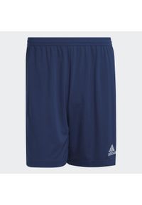 Adidas - Spodenki piłkarskie męskie adidas Entrada 22. Kolor: niebieski. Materiał: poliester. Sport: piłka nożna #1