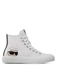 Karl Lagerfeld - KARL LAGERFELD Trampki KL60355N Biały. Kolor: biały. Materiał: skóra #2