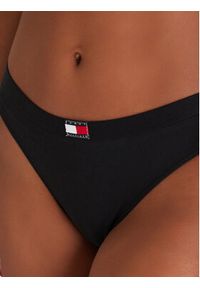 TOMMY HILFIGER - Tommy Hilfiger Komplet 5 par stringów UW0UW05642 Czarny. Kolor: czarny. Materiał: bawełna #8