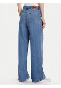 Lee Jeansy Stella 112371455 Niebieski Wide Leg. Kolor: niebieski #5