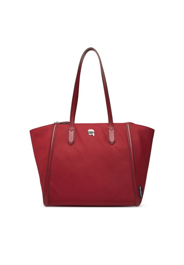 Karl Lagerfeld - KARL LAGERFELD Torebka A3W30117 Czerwony. Kolor: czerwony. Materiał: skórzane