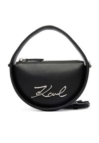 Karl Lagerfeld - KARL LAGERFELD Torebka B2W30277 Czarny. Kolor: czarny. Materiał: skórzane #1