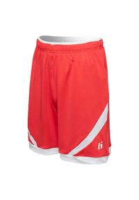 Huari - Shorty Dziecięce Dentra. Kolor: czerwony, szary, wielokolorowy. Styl: sportowy. Sport: turystyka piesza #1