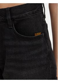 G-Star RAW - G-Star Raw Szorty jeansowe Judee D23211-D933 Czarny Boyfriend Fit. Kolor: czarny. Materiał: bawełna #3