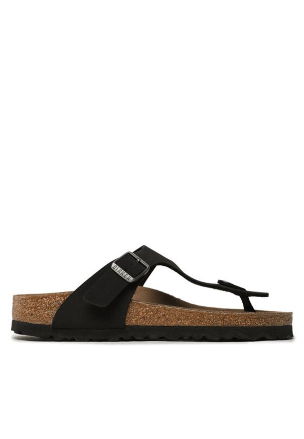 Birkenstock Japonki Gizeh 1020487 Czarny. Kolor: czarny. Materiał: syntetyk
