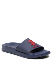 Klapki U.S. Polo Assn. Gavio GAVIO003A DBL002. Kolor: niebieski #1