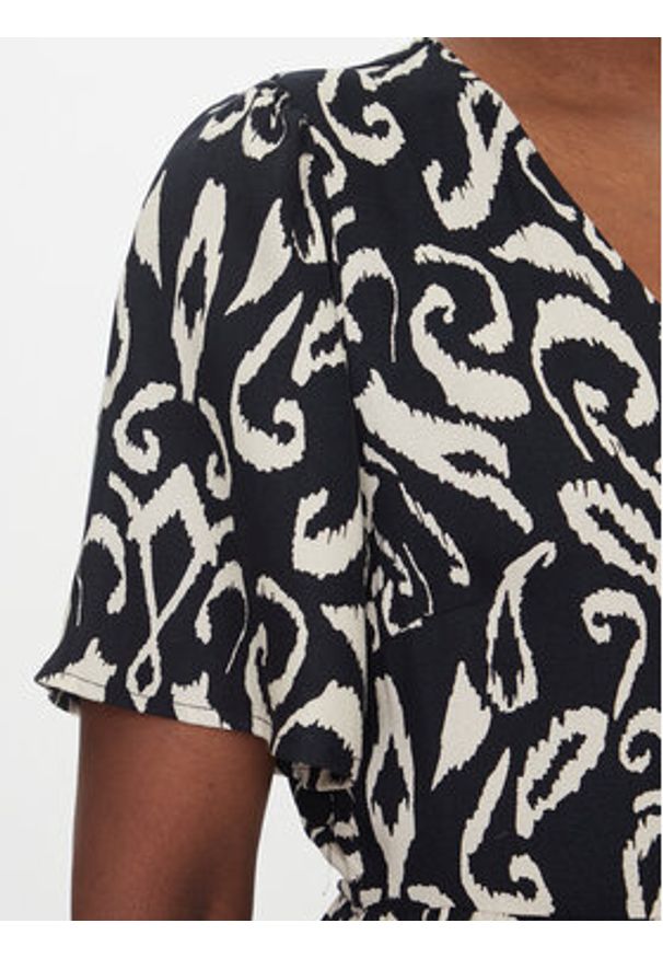 only - ONLY Sukienka koszulowa Halia 15323675 Granatowy Regular Fit. Kolor: niebieski. Materiał: wiskoza. Typ sukienki: koszulowe