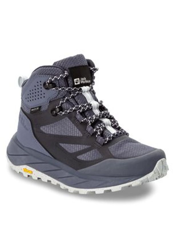 Jack Wolfskin Trekkingi Terraventure Texapore Mid W 4049991 Szary. Kolor: szary. Materiał: materiał