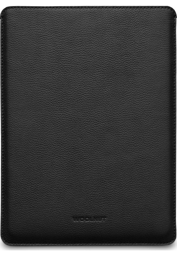 WOOLNUT - Etui Woolnut Leather Sleeve 13" Czarny. Kolor: czarny
