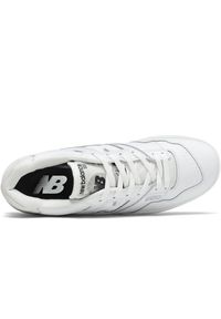 Buty unisex New Balance BB550PB1 – białe. Kolor: biały. Materiał: skóra, syntetyk, materiał, guma. Szerokość cholewki: normalna. Sport: koszykówka #2