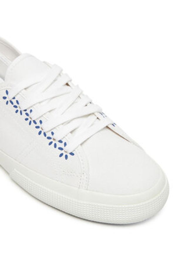 Superga Tenisówki S71473W 3750 Biały. Kolor: biały. Materiał: materiał