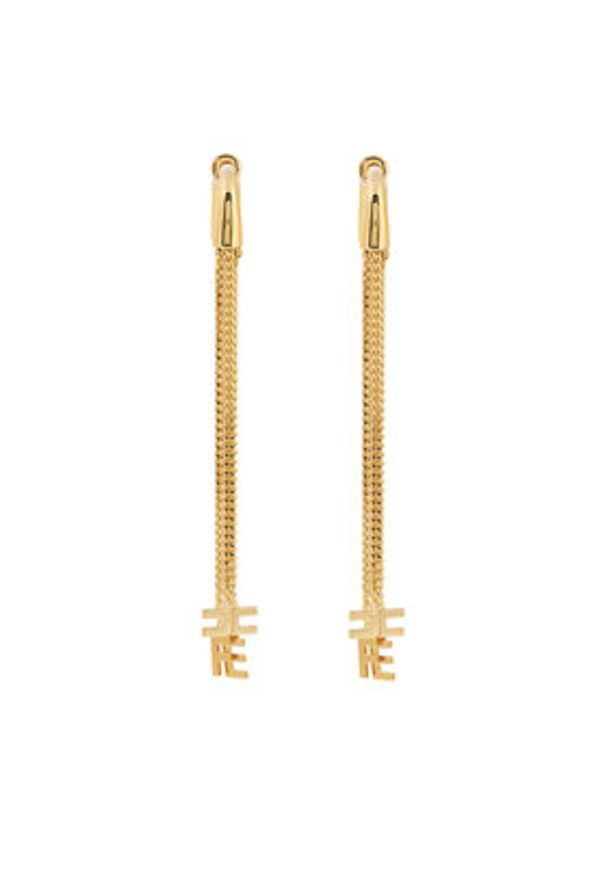 Elisabetta Franchi Kolczyki OR-01A-46E2-V320 Złoty. Materiał: metalowe. Kolor: złoty