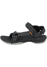 Buty do chodzenia damskie Teva Sandale Terra Fi Lite. Zapięcie: rzepy. Kolor: czarny. Materiał: materiał, syntetyk, tkanina. Sport: turystyka piesza