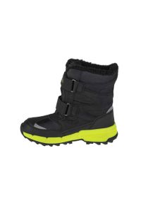 Buty zimowe chłopięce, Kappa Cekis Tex K. Kolor: czarny, żółty, wielokolorowy. Sezon: zima. Styl: sportowy. Sport: turystyka piesza #2