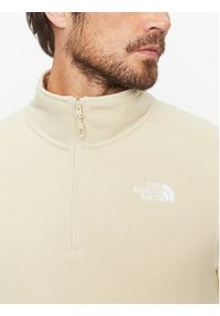 The North Face Polar Glacier NF0A855W Écru Regular Fit. Materiał: syntetyk