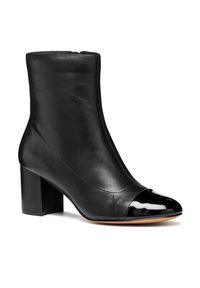 Geox Botki D Virnilisa 65 D56YYA 0TUHH C9999 Czarny. Kolor: czarny. Materiał: skóra