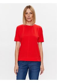 Olsen T-Shirt 11104490 Czerwony Regular Fit. Kolor: czerwony. Materiał: bawełna #1