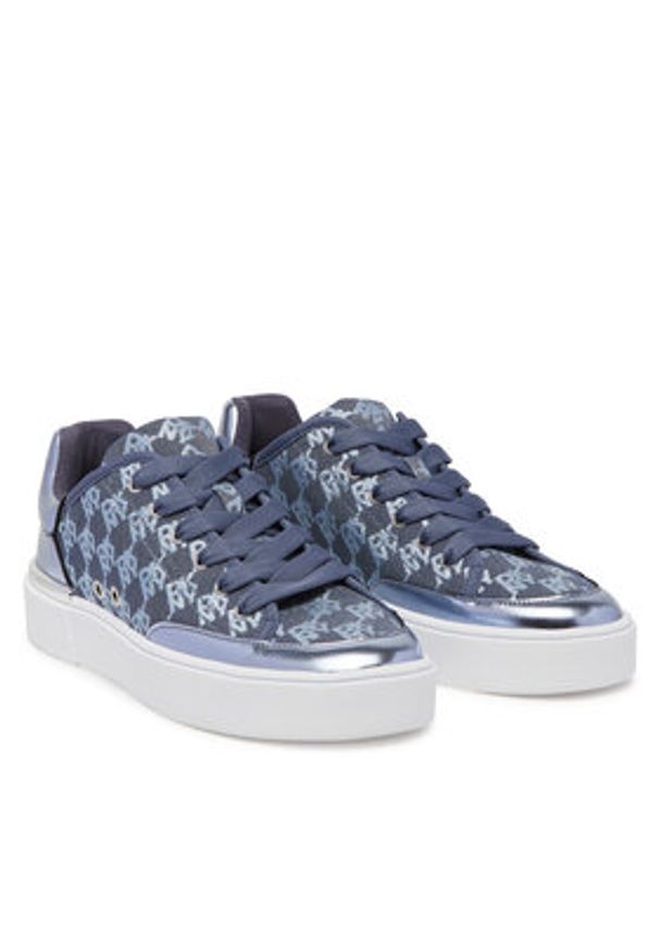 DKNY Sneakersy Bradley K1532595 Niebieski. Kolor: niebieski. Materiał: materiał