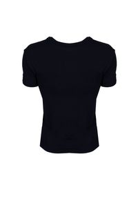 Emporio Armani T-shirt C-neck | 1110353 F729 | Mężczyzna | Granatowy. Okazja: na co dzień. Kolor: niebieski. Materiał: elastan, bawełna. Wzór: napisy. Styl: casual, klasyczny #2