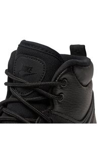 Nike Sneakersy Manoa Ltr (Gs) BQ5372 001 Czarny. Kolor: czarny. Materiał: skóra #5