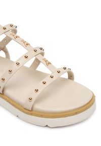 Patrizia Pepe Sandały PPJ398.02 Kremowy. Kolor: kremowy. Materiał: skóra #3