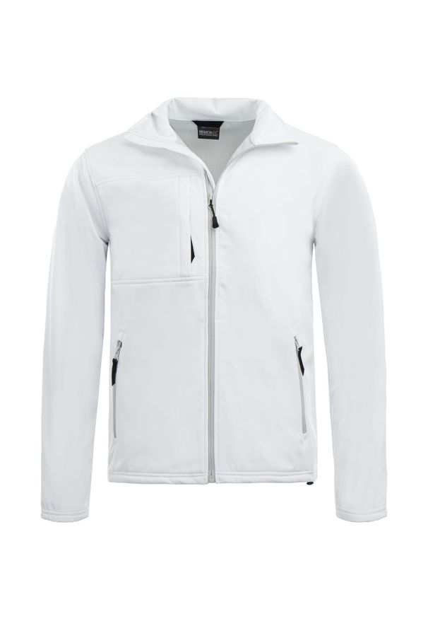 Kurtka softshell męska Regatta Men Octagon - S. Kolor: biały. Materiał: softshell. Sport: turystyka piesza