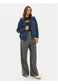 Pepe Jeans Bluza Felicity PL581463 Granatowy Regular Fit. Kolor: niebieski. Materiał: bawełna #4