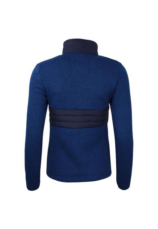 PEAK MOUNTAIN - Polaż damski z klejonką Peak Mountain Atormi. Kolor: niebieski. Materiał: polar. Sezon: zima. Sport: narciarstwo