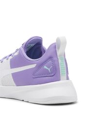 Buty do chodzenia dla dzieci Puma Flyer Runner Jr. Kolor: biały, wielokolorowy, fioletowy, szary. Sport: turystyka piesza