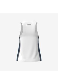 Head - CLUB 25 Tank Top Girls. Kolor: niebieski. Materiał: mesh. Sport: tenis