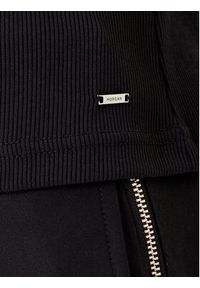Morgan Bluzka 252-TIPO 979 Czarny Slim Fit. Kolor: czarny. Materiał: syntetyk