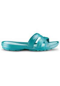 Aqua Speed - Klapki basenowe damskie PANAMA. Kolor: niebieski. Styl: sportowy