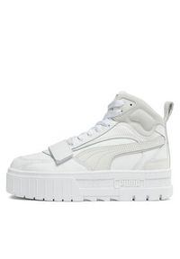 Puma Sneakersy Mayze Mid PRM Wns 393083 02 Biały. Kolor: biały. Materiał: skóra #5