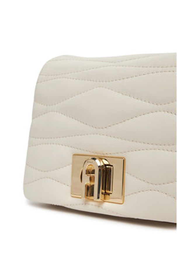 Furla Torebka 1927 Mini Soft WE00735 BX3221 PNN00 Écru. Materiał: skórzane