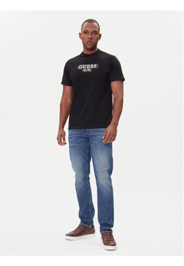 Guess Jeans Jeansy M5BA1C D002C Niebieski Slim Fit. Kolor: niebieski