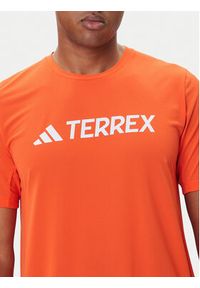 Adidas - adidas T-Shirt Terrex Multi Climacool Logo Tech JI9236 Pomarańczowy Regular Fit. Kolor: pomarańczowy. Materiał: syntetyk. Technologia: ClimaCool (Adidas) #5