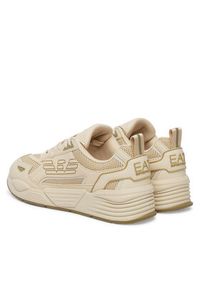 EA7 Emporio Armani Sneakersy 7X000306 AF23595 MZ531 Beżowy. Kolor: beżowy. Materiał: skóra #5