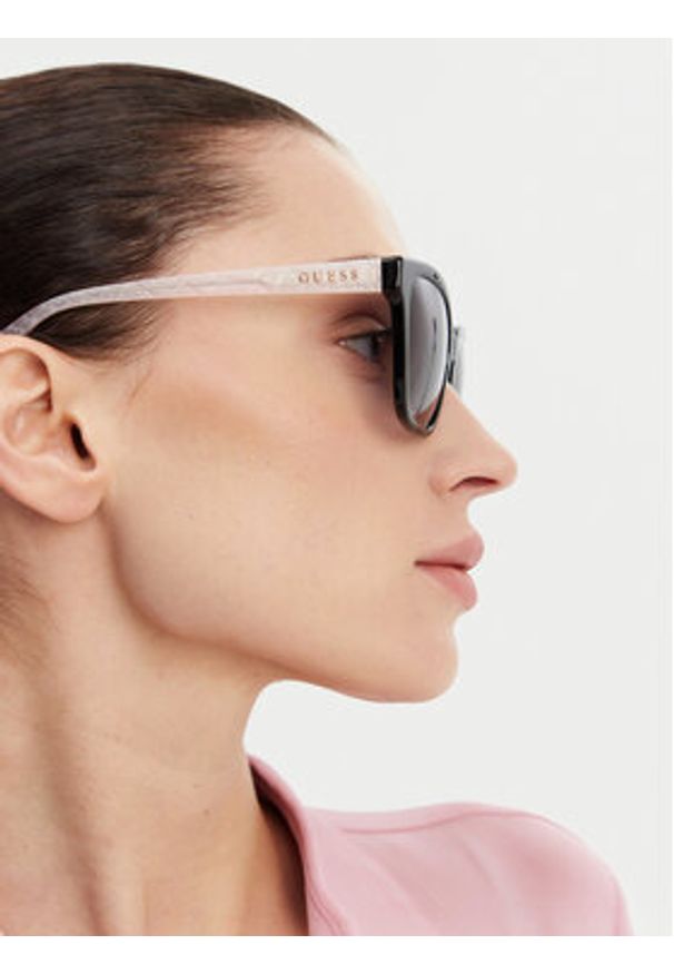 Guess Okulary przeciwsłoneczne GU00164 Brązowy. Kolor: brązowy
