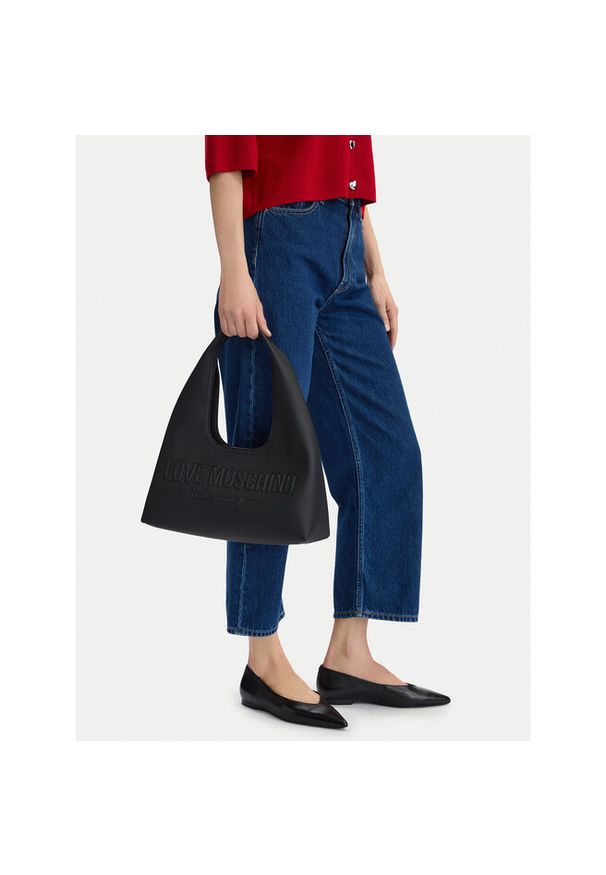 Love Moschino - Torebka LOVE MOSCHINO. Kolor: czarny