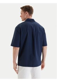 TOMMY HILFIGER - Tommy Hilfiger Koszula MW0MW42645 Granatowy Regular Fit. Kolor: niebieski. Materiał: syntetyk #3