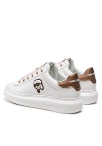 Karl Lagerfeld - KARL LAGERFELD Sneakersy KL62531N Biały. Kolor: biały. Materiał: skóra